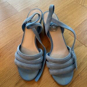 Cole Haan Light Blue Strappy Sandals